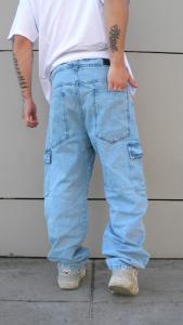 Nuevo Ingreso Baggui Jeans Arenado Celeste - Miniatura 3