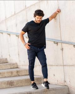 Jogger Cargo Azul Marino