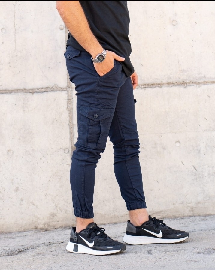 Jogger Cargo Azul Marino - Imagen 2