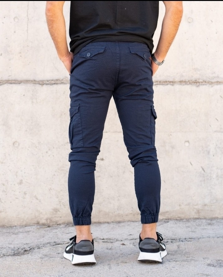 Jogger Cargo Azul Marino - Imagen 3