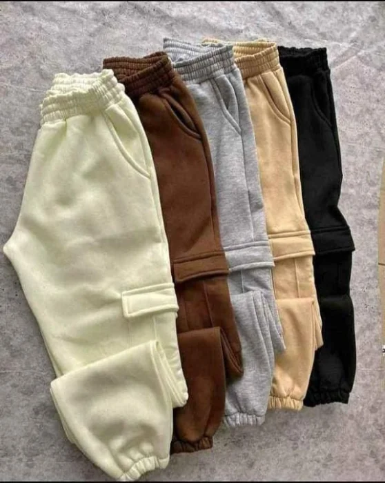 Pantalon Cargo Dama Frisado