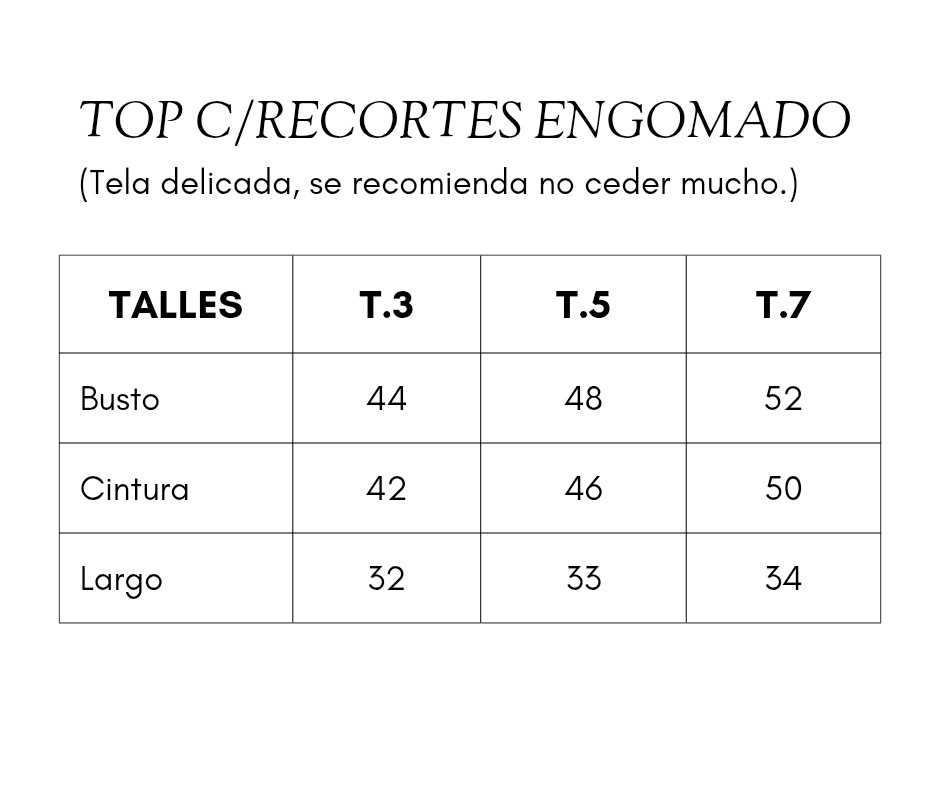 Top con Recortes Engomado - Imagen 6