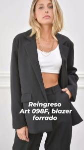 098f, Blazer Sastrero Forrado