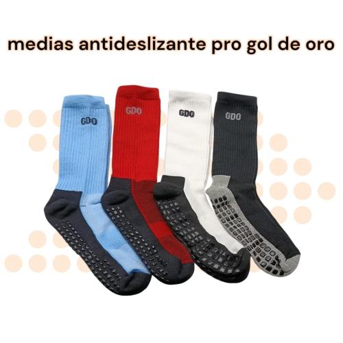 Medias Pro Antideslizante Gol de Oro