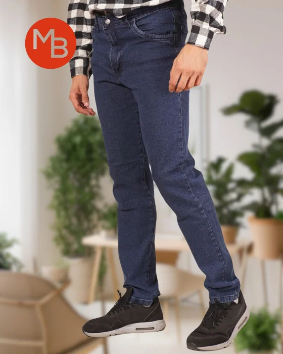 Pantalon Clasico Jean Recto  Rigido