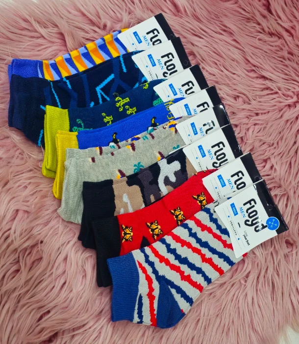Soquetes  Estampadas  Floy Hombre