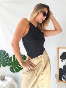 Body Cuello América Algodón con Laigria - Miniatura 2