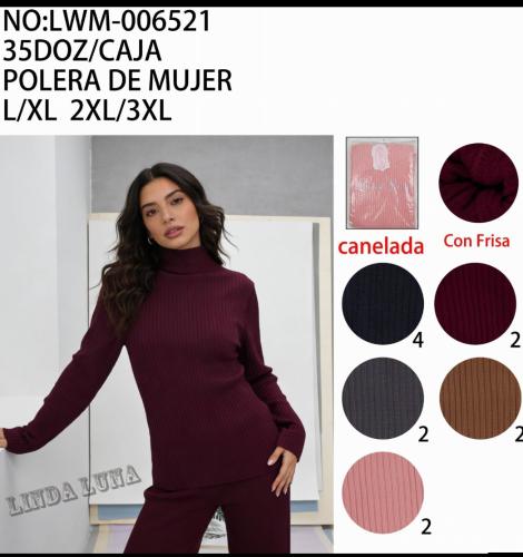 Térmica  con Cuello Morley Mujer