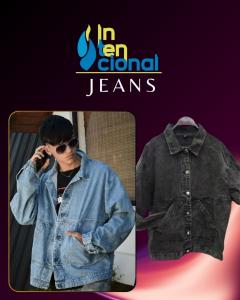 Campera Jeans Rígido Oversize - Miniatura 3