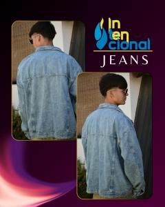 Campera Jeans Rígido Oversize - Miniatura 2