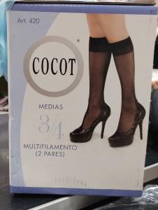 Medias 3/4 Multifilamento Cocot