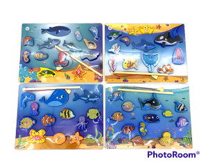 Mt07930-juego de Pesca Pesca Madera