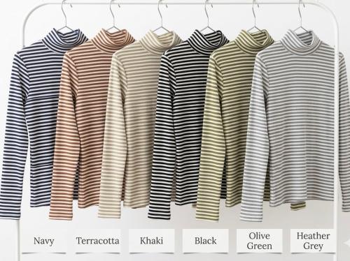 Polera Medio Cuello(*) Morley"frisado _ribb_naomi - Miniatura 5