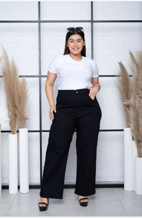 Wide Leg Negra