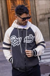 Campera de Wafle con Piel