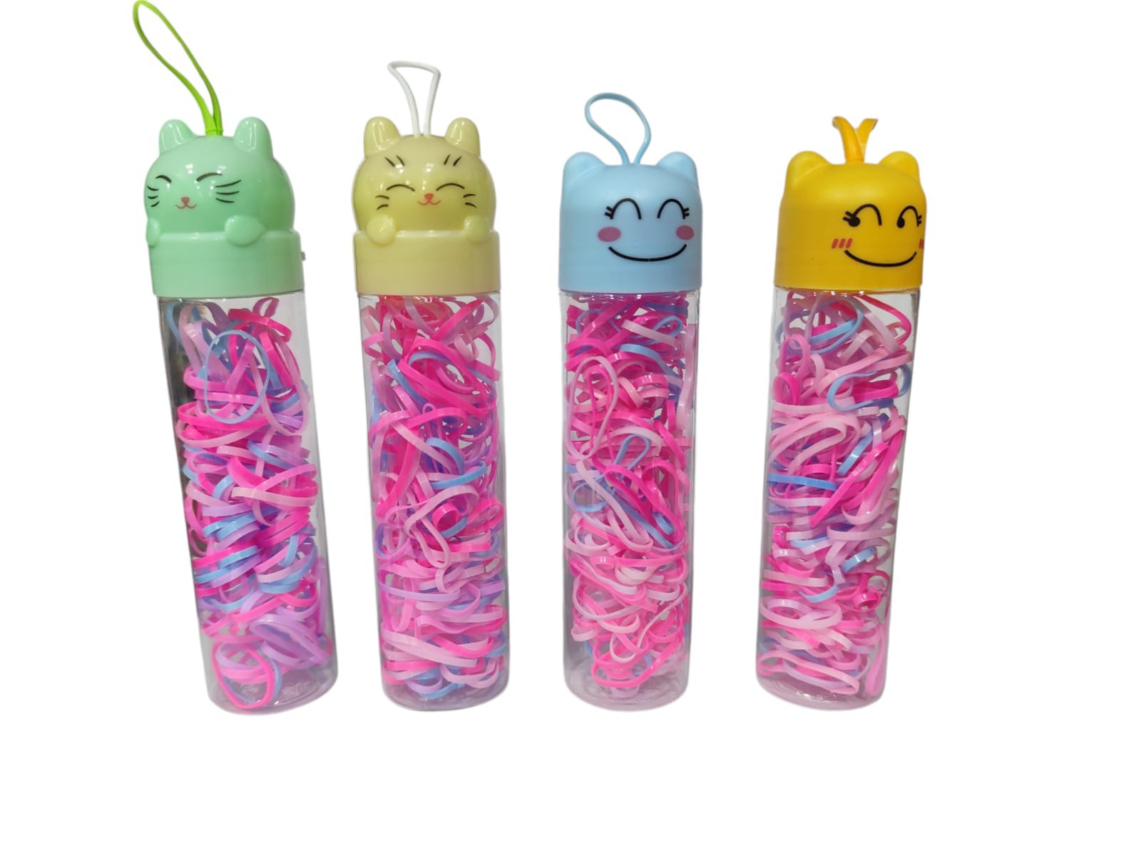 Colitas Silicona en Tubo Kawaii - Imagen 2