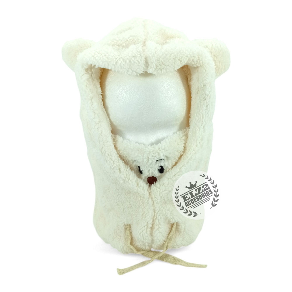 En 1 Gorro Tapaboca y Bufanda Talle Único ( Niño y Adulto) - Imagen 2