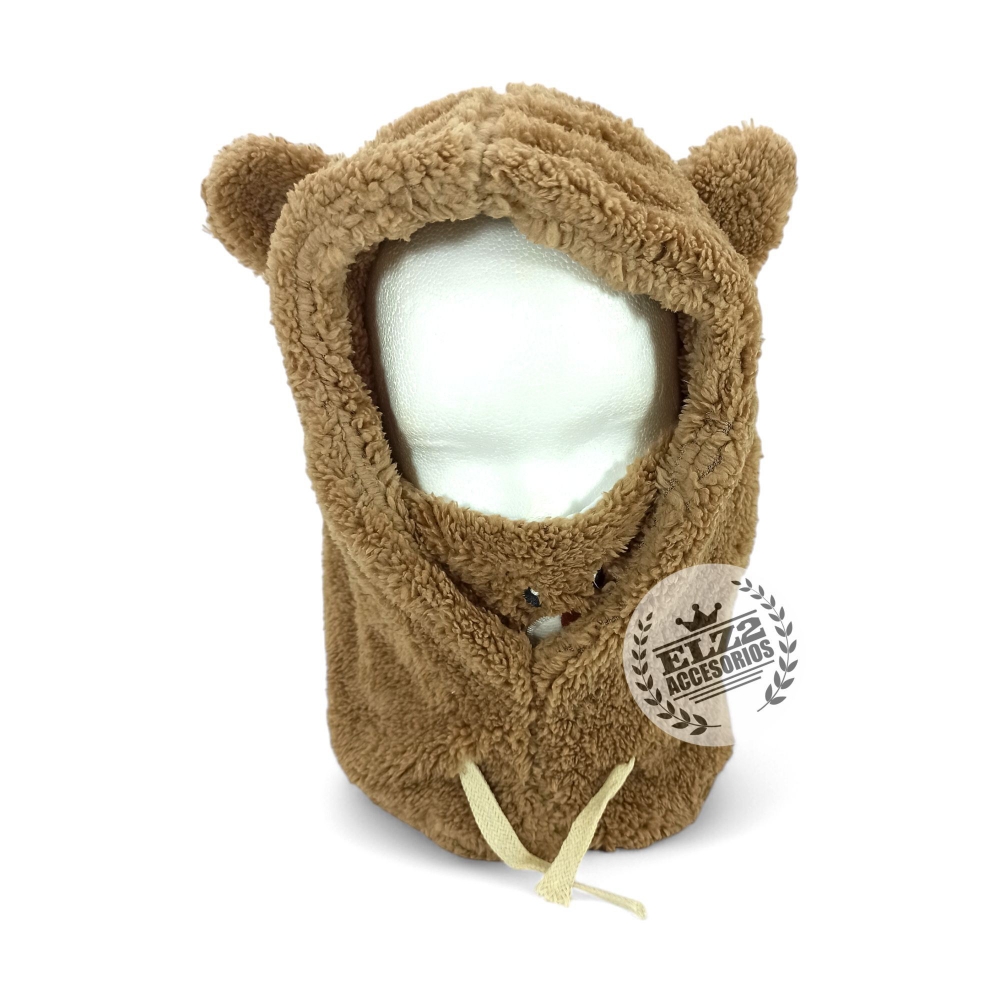 En 1 Gorro Tapaboca y Bufanda Talle Único ( Niño y Adulto) - Imagen 3