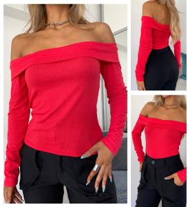 Camiseta Manga Larga Cuello Bote - Miniatura 3