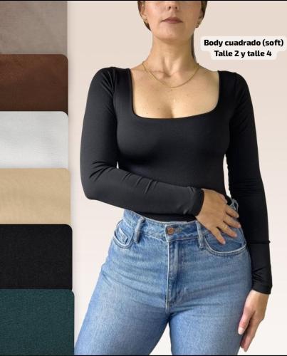 Body Escote Cuadrado Soft