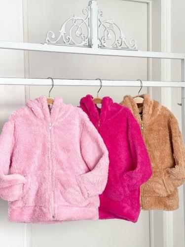 Campera de Peluche para Niña