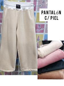 Pantalón con Piel