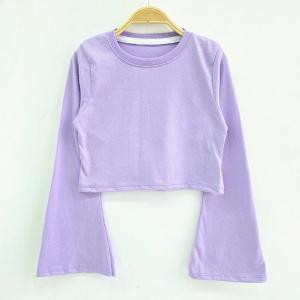 Nena - Camiseta Crop Manga Acampanada