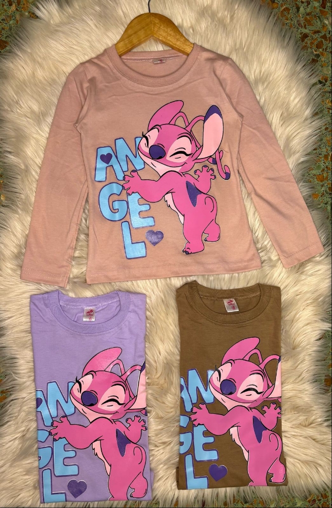 Camisetas de Nena Algodón Peinado Estampa Plastisol - Imagen 3