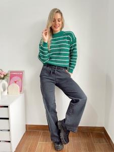 Wide Leg Elastizado Tendencia