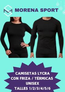 Camisetas Lycra Térmicas Unisex