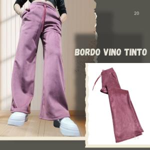 Palazo Corderoy con Plush por Dentro
