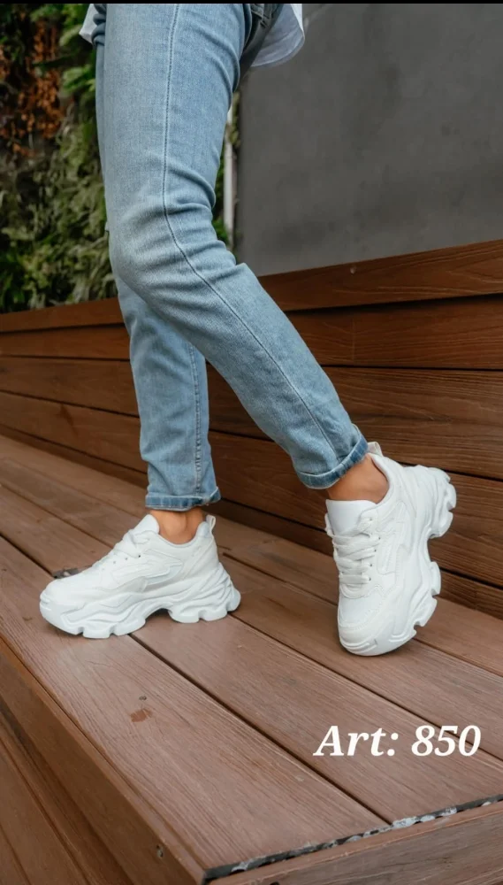 Zapatillas Altas Blanco (mujer) - Imagen 2