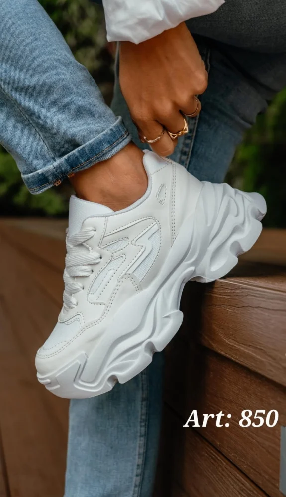 Zapatillas Altas Blanco (mujer) - Imagen 3