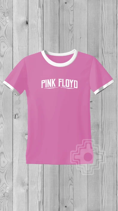 Remeras Rosas de Almendra y Pink Floyd - Algodón y Logos Serigrafiados