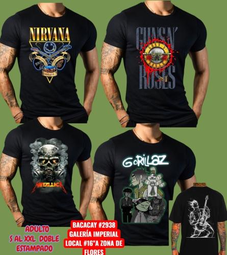 Remeras Bandas de Rock - Miniatura 3