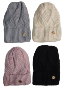 Gorro Tejido Premium C/piel