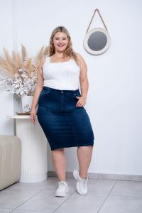 Pollera Jeans  3/4
