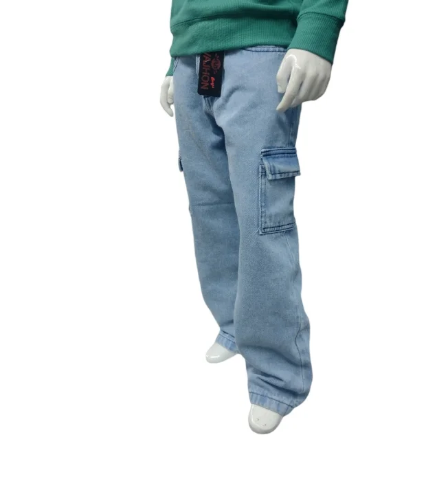Jeans Cargo Oversise de Niño