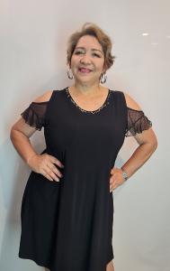 Vestido Fiesta Corto con Encaje Labrada, Maga Talle Xxl 271411 - Miniatura 2