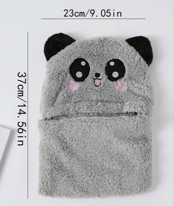 Gorro/bufanda Animados con Orejas para Niños