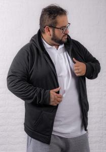 Campera Especial con Piel Solo X Curva - Miniatura 2