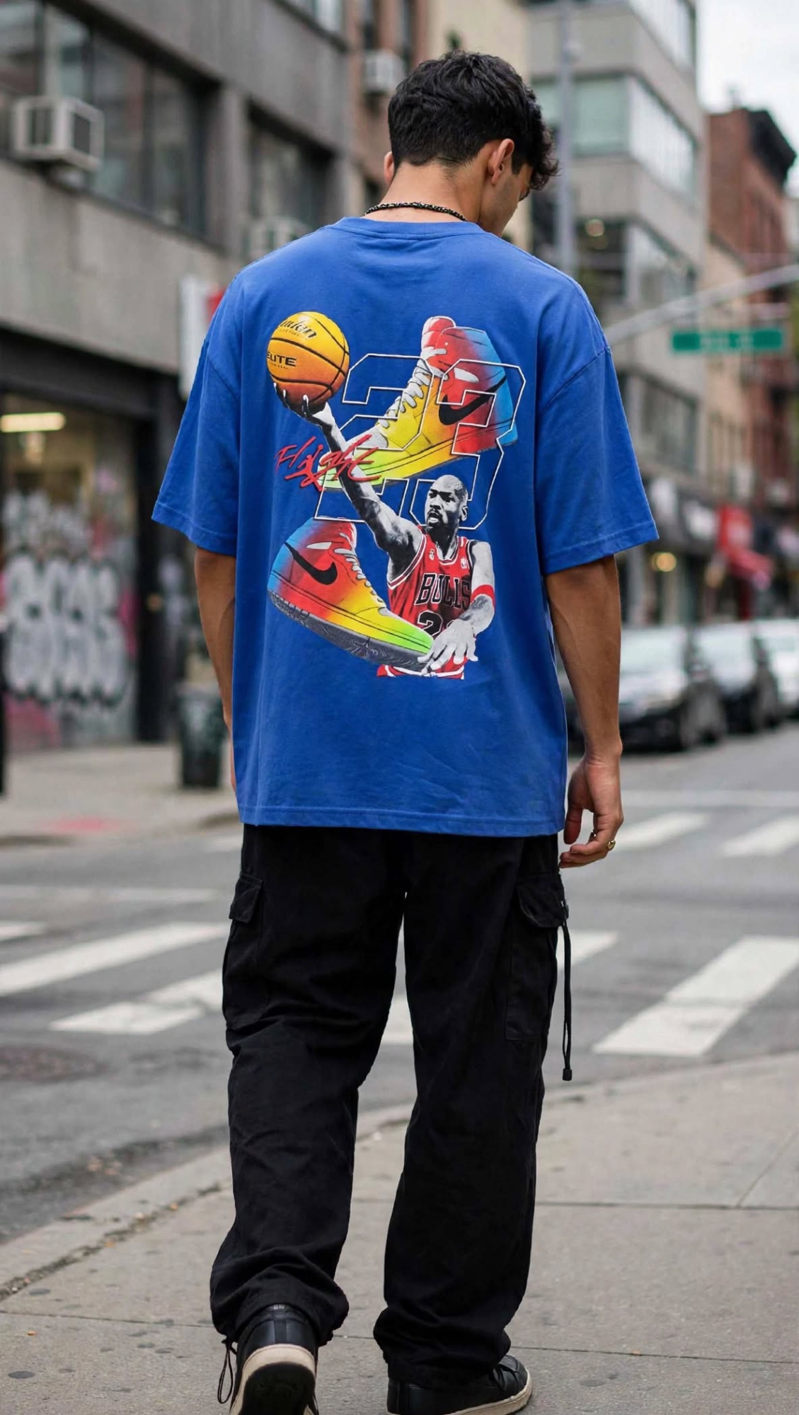 Remeras Oversize,estampa Doble - Imagen 3