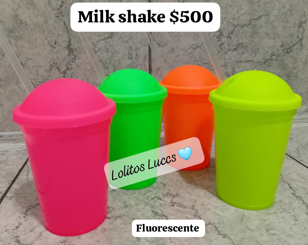 Vasos Milk Shake - Imagen 2