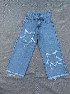 Jeans Wide Leg Estrella de Niña - Miniatura 1