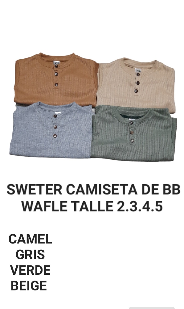Sweter Wafle de Bb - Imagen 2
