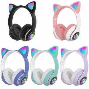 Auricular Bt Gato C/luz