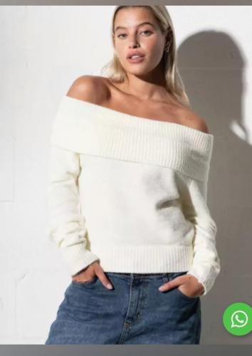 Sueter Cuello Volcado - Miniatura 2