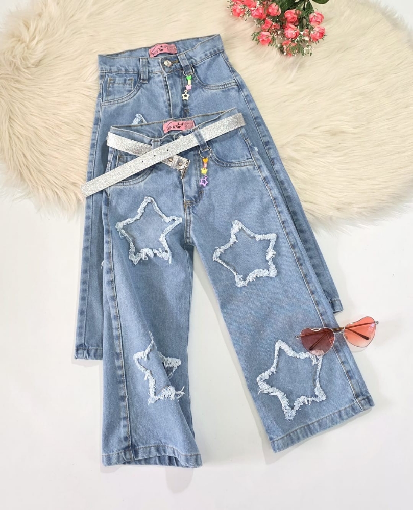 Pant. Wide Leg Sissi Niña - Imagen 3