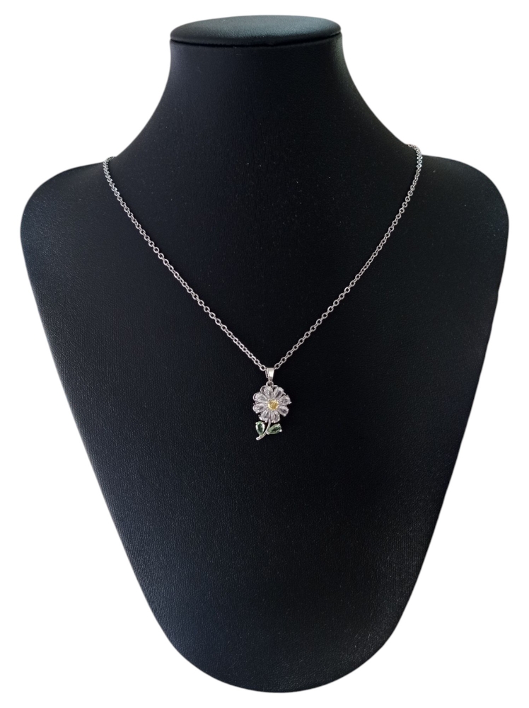 Collares de Acero Quirúrgico con Dije Giratorios - Imagen 1