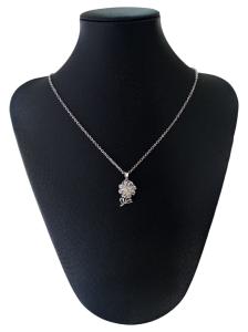 Collares de Acero Quirúrgico con Dije Giratorios